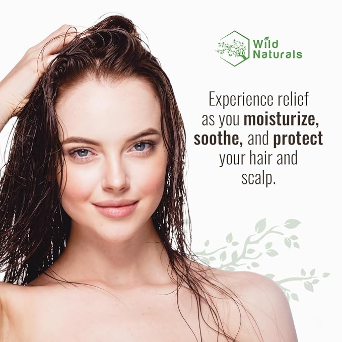 Natural Manuka Honey Eczema & Psoriasis Conditioner - Soothing Moisturizer for Scalp - Sulfate-Free Dandruff Relief with Aloe Vera - Ideal for Oily Hair - Nourishes Hair Growth with Coconut Oil