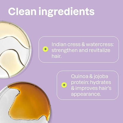 ATTITUDE Moisture Rich Hair Conditioner, For Dry and Damaged Hair, Naturally Derived Ingredients, Vegan Detangler, Dermatologiocally Tested, Quinoa and Jojoba, 240 mL (Pack of 6)