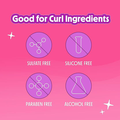 Not Your Mother's Curl Talk Defining Cream, Frizz Control Styling Gel, & Curl Activating Mousse (3-Pack) - 9.7 oz Each - Maximize Definition & Control Frizz - For All Curly Hair Types