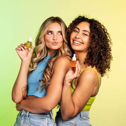 LOUMI Skincare Daily Duo - Rose Glow and Revive Retinol Drops - Moisturizing Face Oil - Lightweight Hydration - Vegan, Paraben-Free, Sulfate-Free, Cruelty-Free, Facial Skin Care for Women & Men
