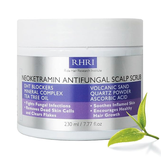 Anti Fungal Scrub for Men & Women | Anti Dandruff, Medicated, Folliculitis Scrub for Dry Scalp, Psoriasis, Ringworm | for Itchy, Flaky & Irritated Scalp