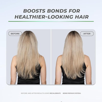 XMONDO Hair Recalibrate Bond Repair Conditioner | Vegan Formula with Maracuja Oil, Hyaluronic Acid, and Bond Building Technology to Rewind, Restore, and Reseal Dry Damaged Hair, 8 Fl Oz 1-Pack