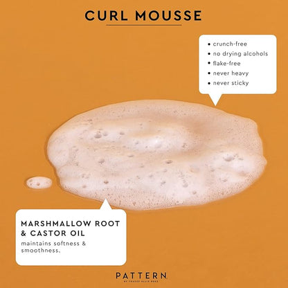 PATTERN Beauty by Tracee Ellis Ross Curl Mousse - Volume and Hold for Curly Hair 3a-4c