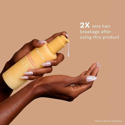Rizos Curls Multivitamin Leave-In Heat Protection Up to 450°F – Strengthen, Repair & Add Shine to Straight, Wavy, Curly, Coily Hair Types 1a–4c – Sulfate & Paraben Free