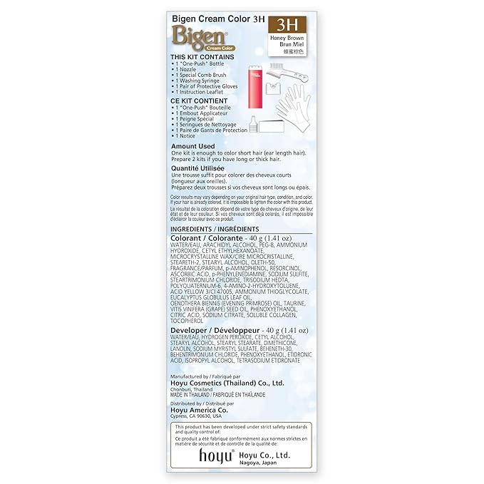 Bigen One Push 3H Honey Brown - 2 Pack