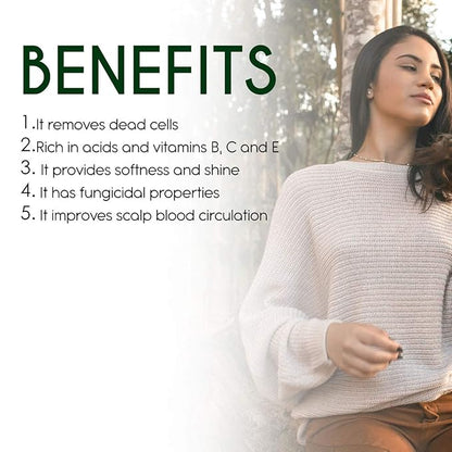 Terra Coco Verde Home Care | Vegan | Extremely Dry & Worn Hair | Vitamin B, Sodium and Potassium | Removes Dead Cells | Promotes Hair Growth | Combats Weakness & Hair Loss | Set of 2