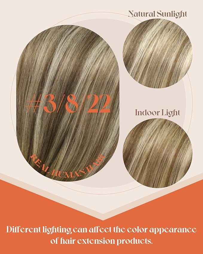 Sunny Hair Itip Human Hair Extensions Dark Brown Balayage Light Brown with Light Blonde I Tip Extensions 16inch I Tip Extensions Human Hair Invisible 50g