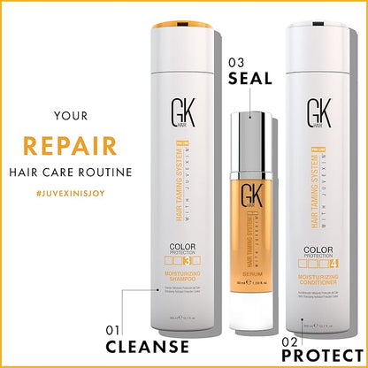 Moisturizing Shampoo For Dry And Frizzy Hair - Sulfate And Paraben Free