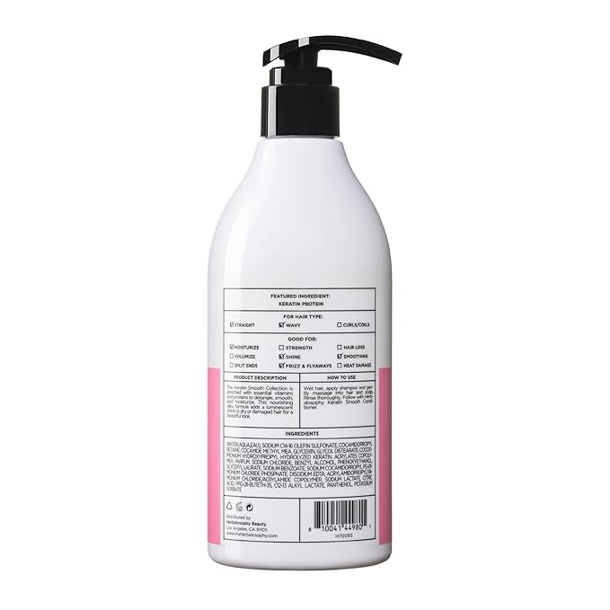 Keratin Smooth Shampoo 16.9 Fl.Oz