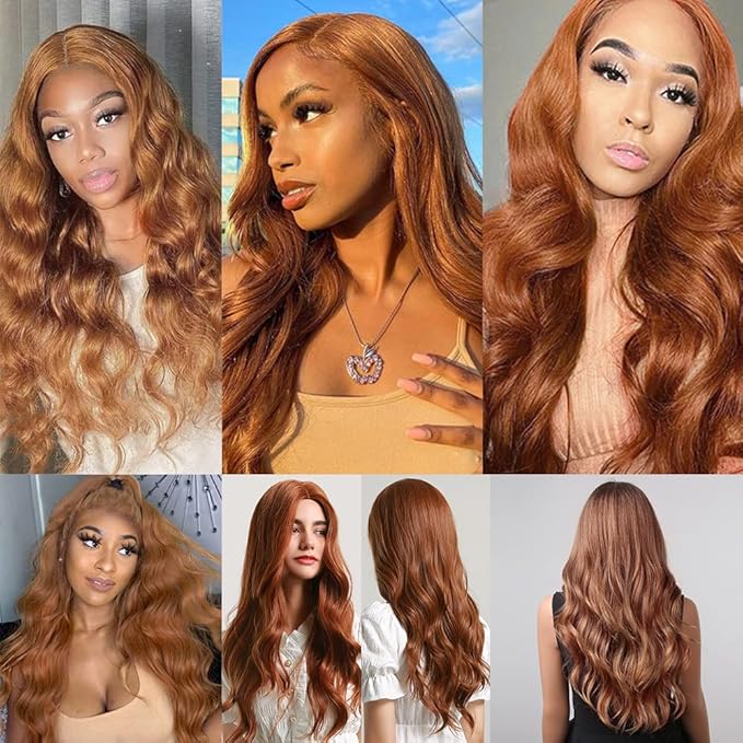 #30 Body Wave Bundles Light Brown Human Hair Bundles Grade 8A Brazilian Remy Hair Weaves Extensions For Women 8 10 12 Inch