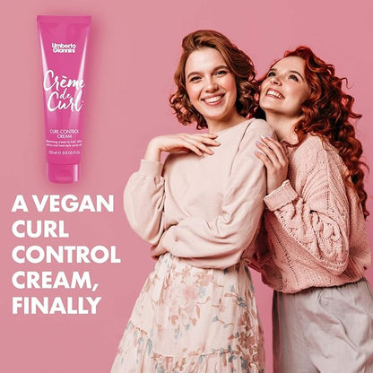 Umberto Giannini Creme De Curl Control Cream, Vegan & Cruelty Free Curl Control Cream, 150 ml