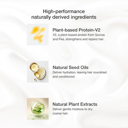 GK HAIR Global Keratin Balancing Shampoo and Conditioner Sets (10.1 Fl Oz/300ml) with Anti Frizz Serum Argan Oil (1.69 Fl Oz/50ml) for Dry Damaged Repair- All Hair Types Sulfate Paraben Free Unisex