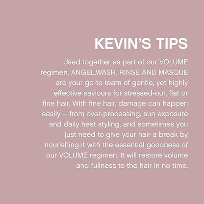 KEVIN.MURPHY ANGEL.RINSE - Hair Repair Conditioner - For Fine Coloured Hair - Colour Safe Conditioner - Sulphate-Free - For Moisture & Conditioning - Delicate Scent - 1 L / 33.8 fl oz