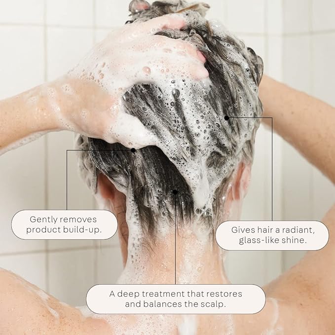 NatureLab.TOKYO Perfect Clean Scalp Scrub LIMITED EDITION Sakura Scent:2-in-1 Hair Treatment to Clarify and Remove Product Buildup for Immense Shine I Cherry Blossom Scent | 8.1 OZ