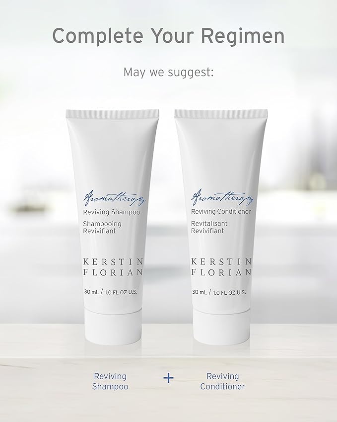 Kerstin Florian Reviving Conditioner | Travel Size | Repair Dry or Color Treated Hair with Deep Moisture | Reduce Frizz and Increase Shine | 1 fl oz