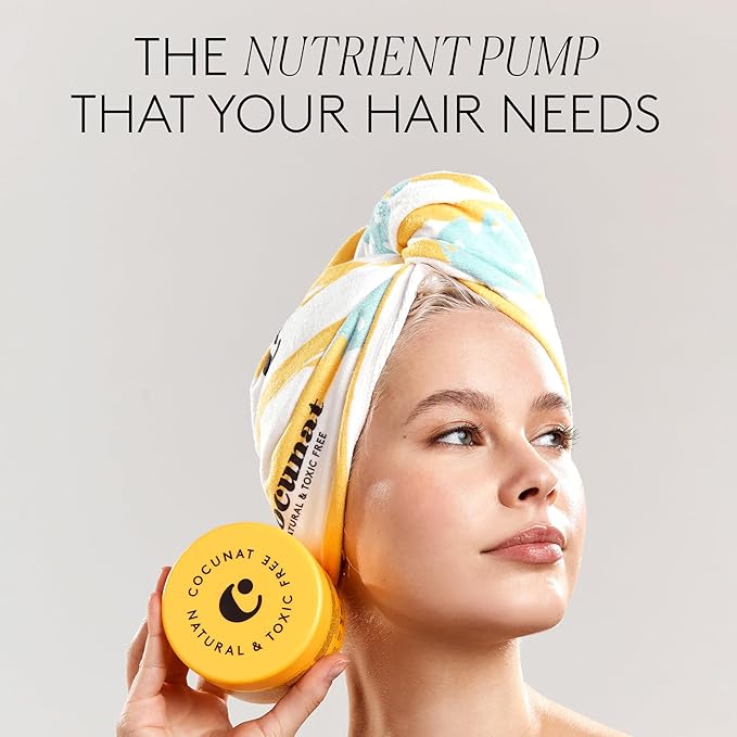 COCUNAT - Boombastic - Ultra Nourishing Hair Mask - For Dry, Damaged or Broken Hair - Suitable for the Curly Method - 200 ml