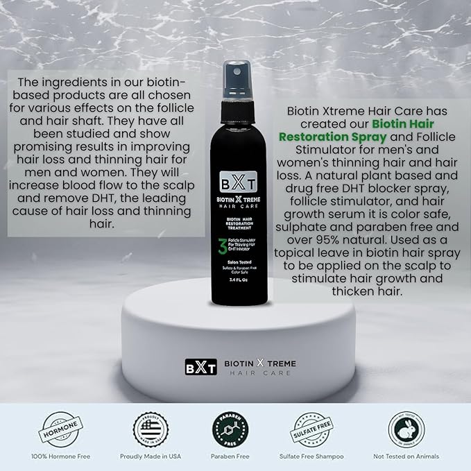 BXT Biotin Xtreme Biotin Hair Restoration Spray