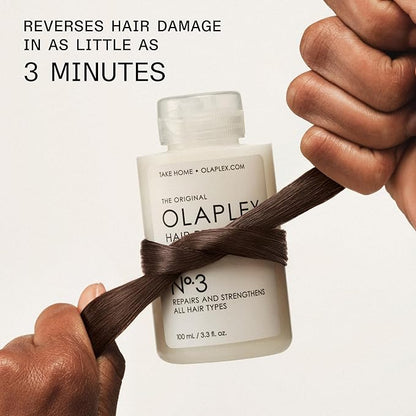 Olaplex No. 3 Hair Perfector Repairing Hair Treatment, Concentrated for Dry Damaged Hair, Repairs & Strengthens All Hair Types, 3.3 fl oz