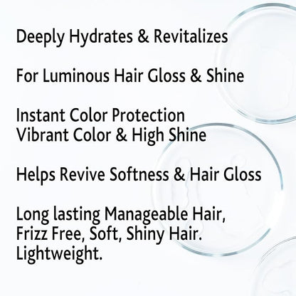 SNOBGIRLS LUMIERE COLOUR Leave-In Hair Oil for Perfect Colour & Shine for Dry, Dull, Colour Treated, Highlighted, Highly-Lifted Hair with Rosemary Oil, Biotin, Evening Primrose, Vitamins. Hair Gloss