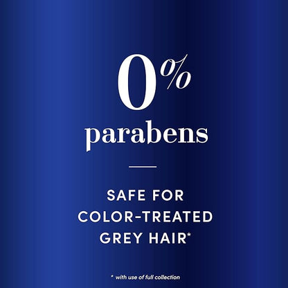 Hair Biology Full & Vibrant Set Including: Volumizing Shampoo (12.8 Fl Oz), Conditioner (12.8 Fl Oz) & Thickening Treatment (6.4 Fl Oz), for Thin or Fine Hair, Biotin Infused, Paraben-Free, Color-Safe