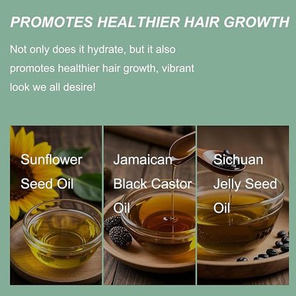 Hair Growth Serum Roll On for Men & Women, Organic Scalp Oil for Dry Itchy Scalp - Made in USA - Nourishing Hair & Scalp Treαtment, 1 Oz