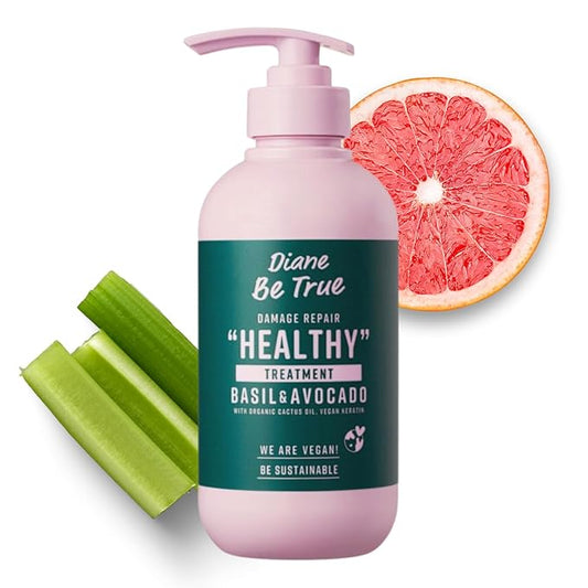 Moist Diane Repair Shampoo for Damaged Hair | Plant Based Keratin with Avocado and Prickly Pear Oils | Repairing Shampoo for Women | Sulfate Free Natural Shampoo | 16.9 oz