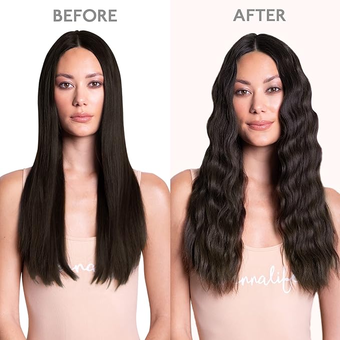WENNALIFE Clip in Hair Extensions, 150g 20 Inch 9pcs Dark Brown Remy Hair Thicker Double Weft Extensiones De Cabello Humano Con Clip Ins Straight Full Volume