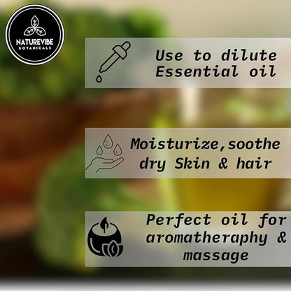 Naturevibe Botanicals Broccoli Oil 32 Ounces | 100% Pure and Natural | Great for Skin Care and Hair Care