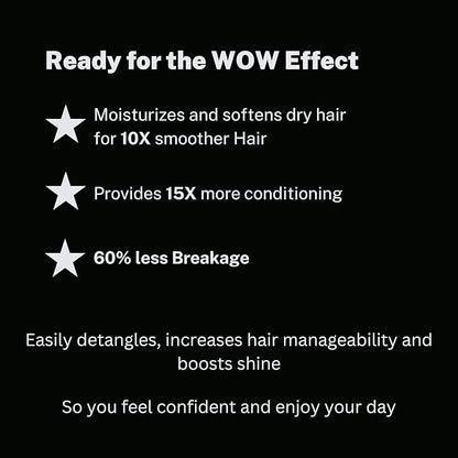 Morfose Professional Two Phase Leave-in Conditioner for Dry, Damaged, or Brittle Strands, Repairs and Protects, Damage, and Split Ends, 13.52 Fl Oz (Milk Therapy)