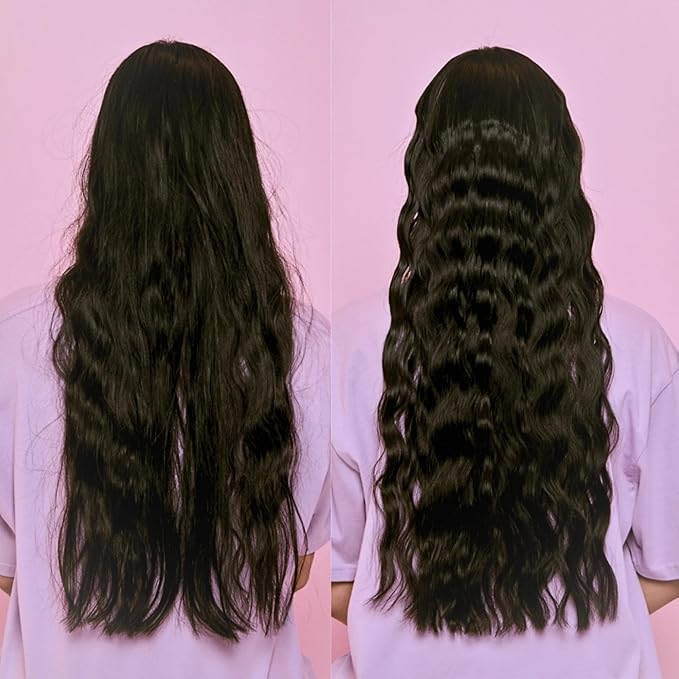 Mermade Hair PRO Hair Waver 0.9" - Hair Waver 3 Barrel, 3 Barrel Curling Iron 0.9 Inch, Ceramic Barrel Waver for Thick, Thin, Long, or Short Hair - 0.9", Lilac