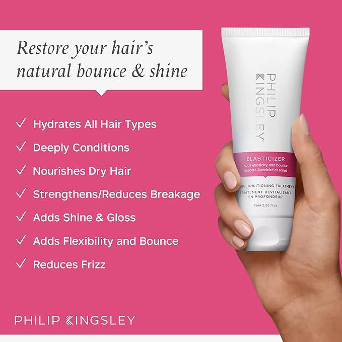 Philip Kingsley Haircare Travel Set: Volumizing Shampoo, Conditioner, and Deep-Conditioning Mask for Fine, Limp Hair - Adds Body and Shine