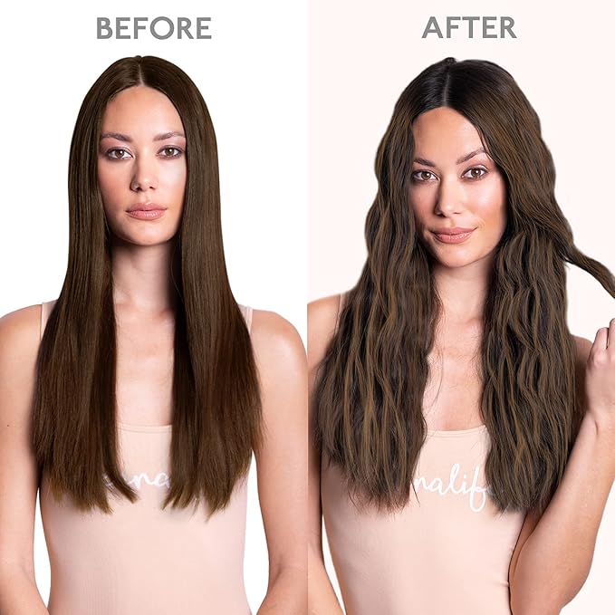 WENNALIFE Clip in Hair Extensions Real Human Hair, 20 Inch 120g 7pcs Dark Brown to Chestnut Brown Balayage Remy Hair Double Weft
