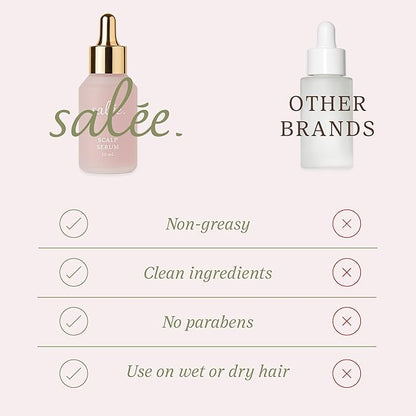 Salee- Dry Scalp Serum Nourishing & Moisture Relief | Thicker Fuller Hair, Reduce Shedding, Hydrate, Stimulate, Strengthen, Biotin, Caffeine & Hyaluronic Acid