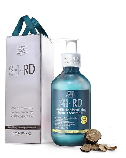 SH-RD Truffle Moisturizing Semi-Treatment for Dry Damaged Hair | Hair Moisture Conditioner with Truffle Extract, Keratin, Rosemary | 3 Minute Repair Miracle | Paraben-Free Conditioner - 6.76oz/200ml