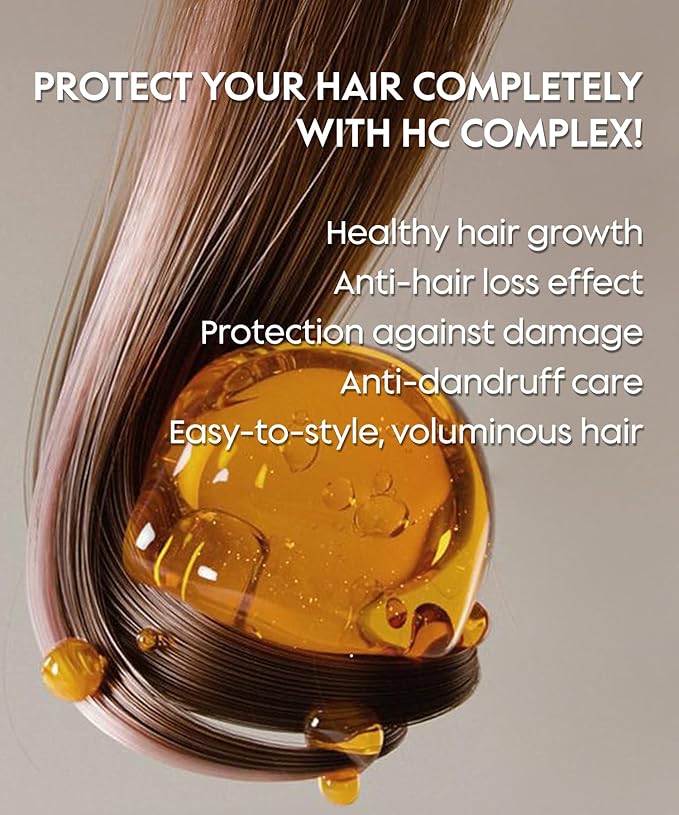 COMPLEX 100% Herbal Hair Regrowth Serum for All Hair Types 3.5 fl oz. - Anti Frizz, Hair Strengthening, Nourishing Serum for Damaged, Dry Hair - Thickening Fine Thin Hair - Hair Treatment
