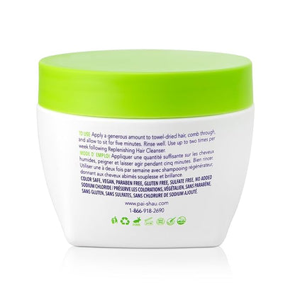 Pai-Shau Supreme Revitalizing Mask - Repairative Hair Treatment Suitable for All Hair Types - 9.5 Fl Oz