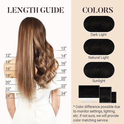 MAXITA I Tip Hair Extensions Human Hair,Natural Black 100g/100s 24 Inch, Itip Human Hair Extensions Comfortable Wear, 100% Remy Human Hair, Real Human Itip Keratin Hair Extensions