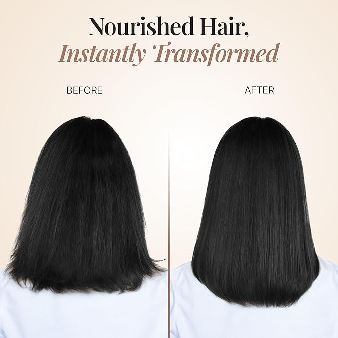 MOEHAIR Protein Infused Shampoo and Conditioner Set for Dry & Damaged Hair | Strengthens Hair Fiber | Sulfate & Paraben Free | Adds Shine, Softens & Hydrates Hair (32 Fl Oz)