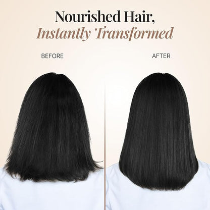 MOEHAIR Protein Infused Shampoo and Conditioner Set for Dry & Damaged Hair | Strengthens Hair Fiber | Sulfate & Paraben Free | Adds Shine, Softens & Hydrates Hair (32 Fl Oz)