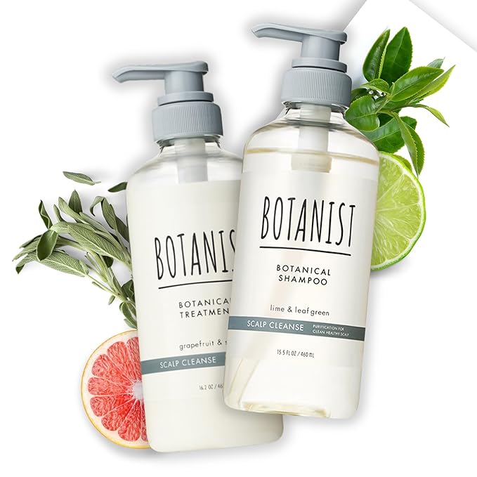 Dry Scalp Shampoo and Conditioner for Women & Men, Sulfate and Paraben Free Shampoo and Conditioner by Collagen, Keratin & Jojoba in Japan, Silicone & Sulfate Free 31.7 Fl Oz SCALP CLEANSE