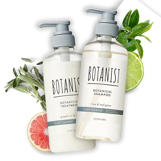 Dry Scalp Shampoo and Conditioner for Women & Men, Sulfate and Paraben Free Shampoo and Conditioner by Collagen, Keratin & Jojoba in Japan, Silicone & Sulfate Free 31.7 Fl Oz SCALP CLEANSE
