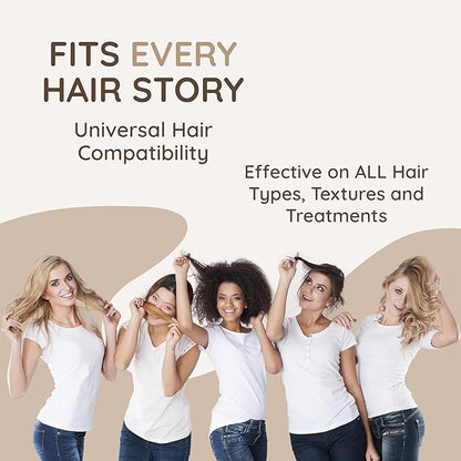 VITAMINS hair cosmetics Keratin Hair Serum for Frizzy and Damaged Hair, Anti Frizz Serum with Biotin, Castor Oil & Collagen for Heat Protection, Shine and Gloss Treatment - 4.25 Fl Oz