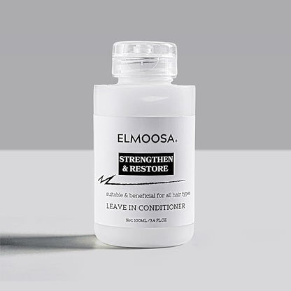 LEAVE IN CONDITIONER,100ML ENRICHED WITH VARIOUS ADVANCED MOISTURIZING INGREDIENTS,HYDRATES & STRENGTHENS HAIR.