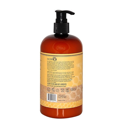Urban Hydration Honey Health and Repair Shampoo, Conditioner and Detangler Set | Sulfate, Paraben and Dye Free, Cleanses, Detangles, Hydrates and Repairs For Healthy and Shiny Hair, All Hair Types