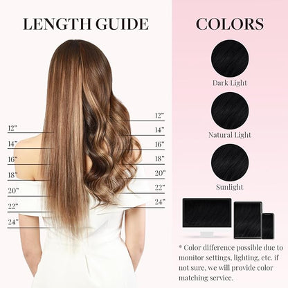 MAXITA I Tip Hair Extensions Human Hair,50g/50s Jet Black 18 Inch Comfortable Wear, Invisible & Natural Cold Fusion, 100% Remy Human Hair Itip Keratin Hair Extensions