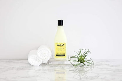 SAUCE BEAUTY Creamy House Dressing Hair Conditioner for Curly Hair, Fine to Medium Hair - Frizz Control Detangler (10 Fl Oz) | Moisturizing, with Shea Butter, Buttermilk, Greek Yogurt