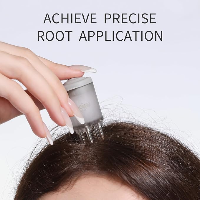 ALFHEIM Saw Palmetto Scalp Serum for Boost Follicle - Infused With Caffeine, Biotin for Thicker Hair - Balance Scalp, Rejuvenate Hair Follicles ＆ Improve Hair Density - 1.69 fl oz + Serum Applicator