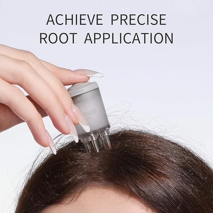 ALFHEIM Saw Palmetto Scalp Serum for Boost Follicle - Infused With Caffeine, Biotin for Thicker Hair - Balance Scalp, Rejuvenate Hair Follicles ＆ Improve Hair Density - 1.69 fl oz + Serum Applicator