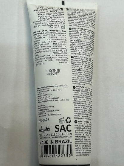 Shampoo & Ultra Conditioner Set – Hair Straightener Treatment, Hydration Maintenance - Anti-Frizz For All Hair Types - 230ml/7.78floz & 230g/8.11oz - Pack of 6 - Sweet Pro