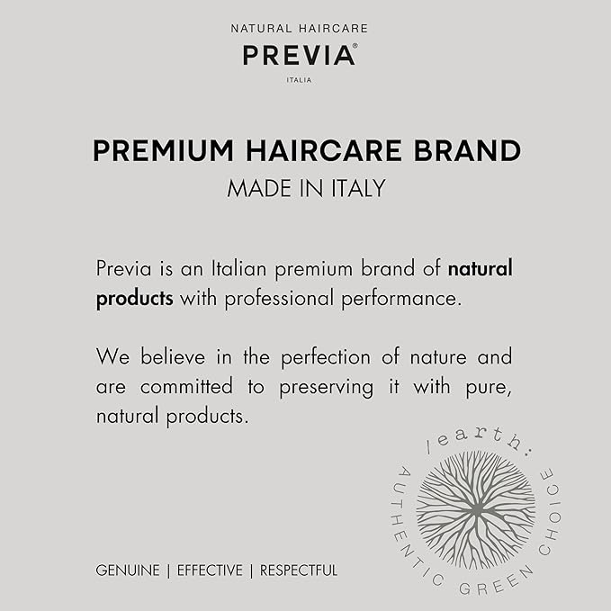 PREVIA Regenerating Hair Serum for Dry Damaged Hair - Strengthens Repairs Split Ends & Frizz - Anti-Aging Hair Oil for Shiny Healthy Soft Hair - Nourishing Natural Ingredients for Hair Growth 3.38 oz